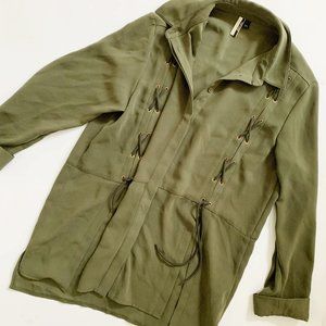 Topshop Green Tunic